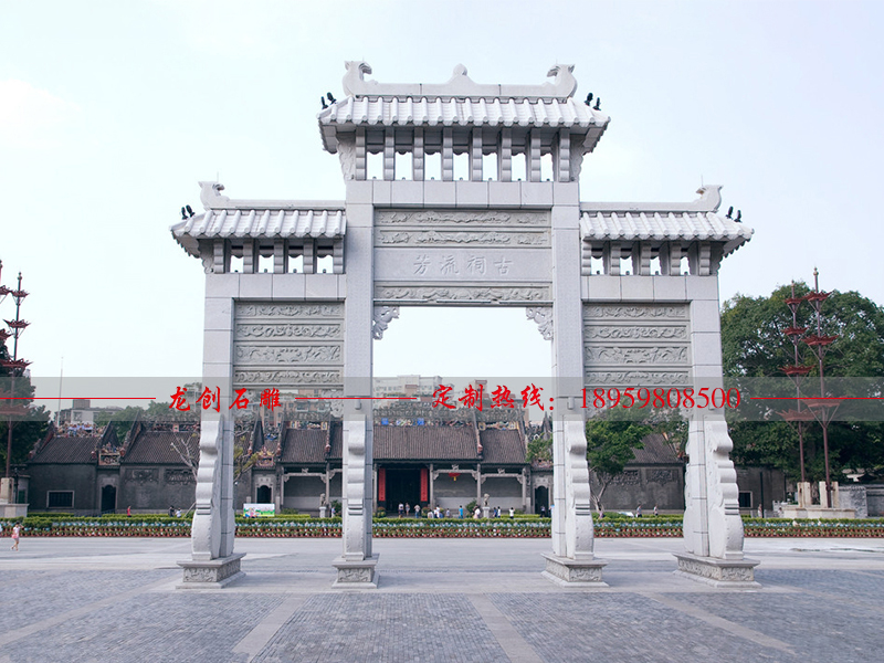 新農村牌坊制作用什么石材？需要注意什么？
